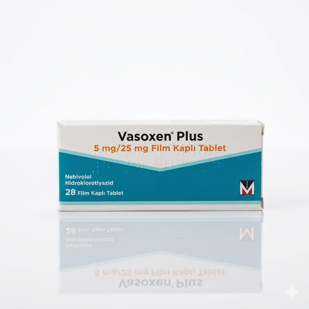 Nebivolol/ Hydrochlorothiazide (Vasoxen Plus) 5mg/25mg - 28tb - Menarini