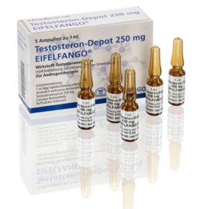 Test E 250mg/ml – 5 × 1ml Amps – Eifelfango - Pharma Grade