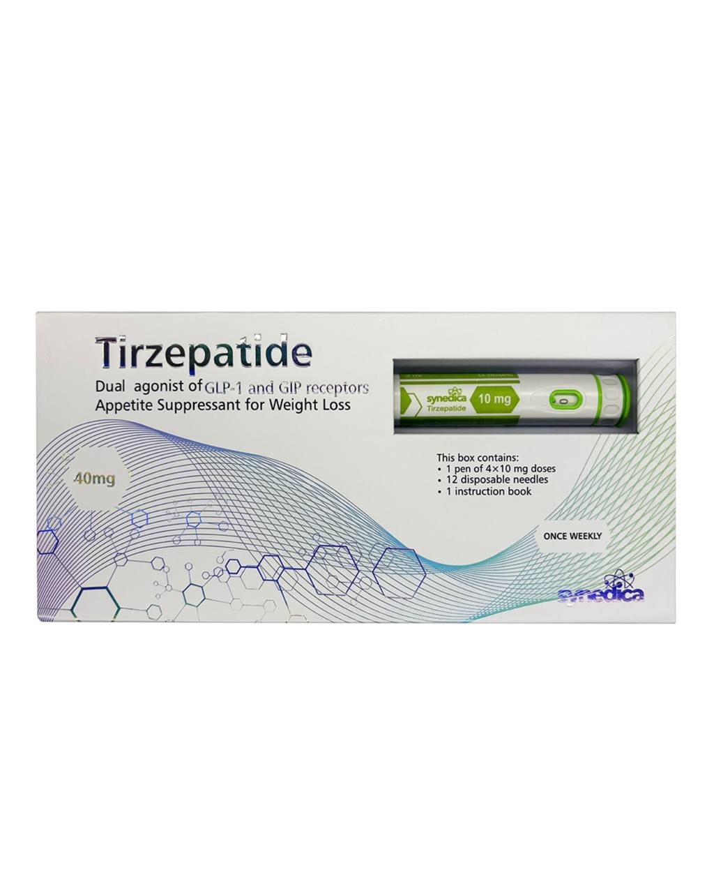 Tirzepatide 40mg Pre-Filled Pen – Synedica