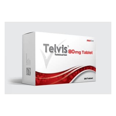 Telmisartan 80mg Tablets (Telvis) – 28 Tablets | Neutec