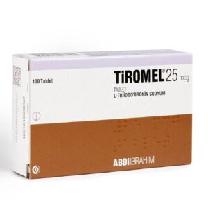 Tiromel T3 25mcg Tablets – 100 Tablets | Abdi Ibrahim