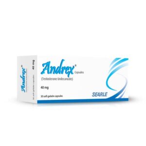 Test Undecanoate Andrex 40mg x 30cp Brand: Searle