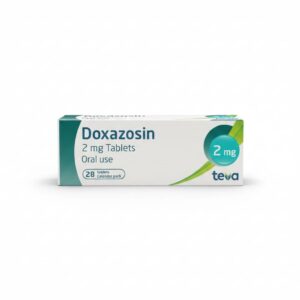 Doxazosin 2mg (28 Tablets) – Teva