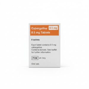 Cabergoline 0.5mg x 8 Tablets – Ratiopharm