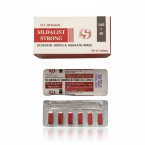 Sildalist Strong (Sildenafil 100mg & Tadalafil 40mg) – 6 Tablets – RSM Multilink