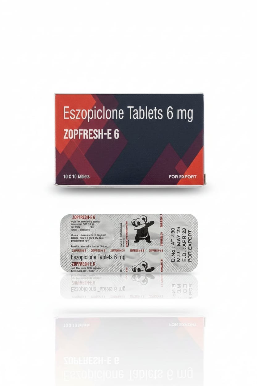 Eszopiclone 6mg Zopfresh-E  | 10 Tablets
