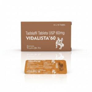 Tadalafil 60mg (Vidalista) – 10 Tablets by Centurion Remedies | ED Medication