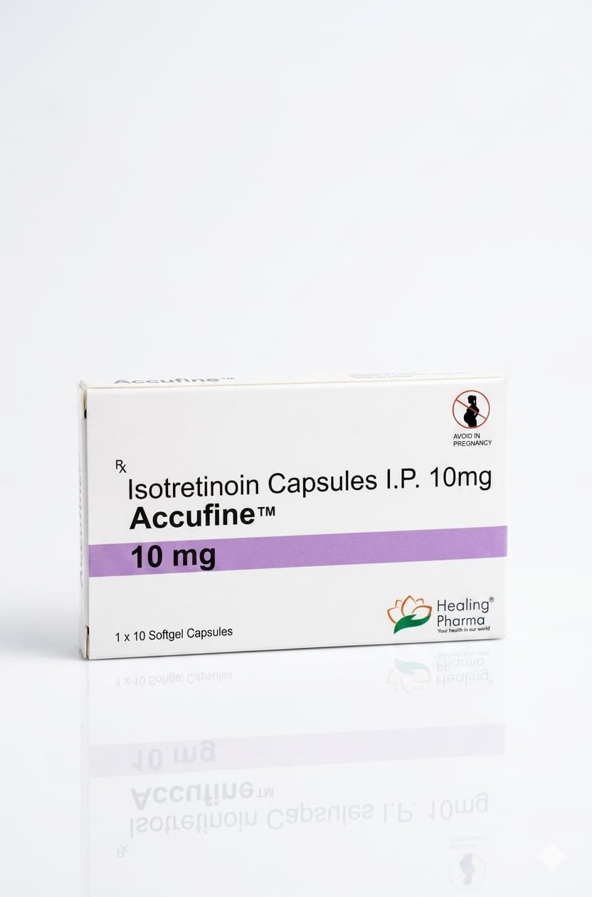 Accutane 10mg - 1 x 10tb - Healing Pharma