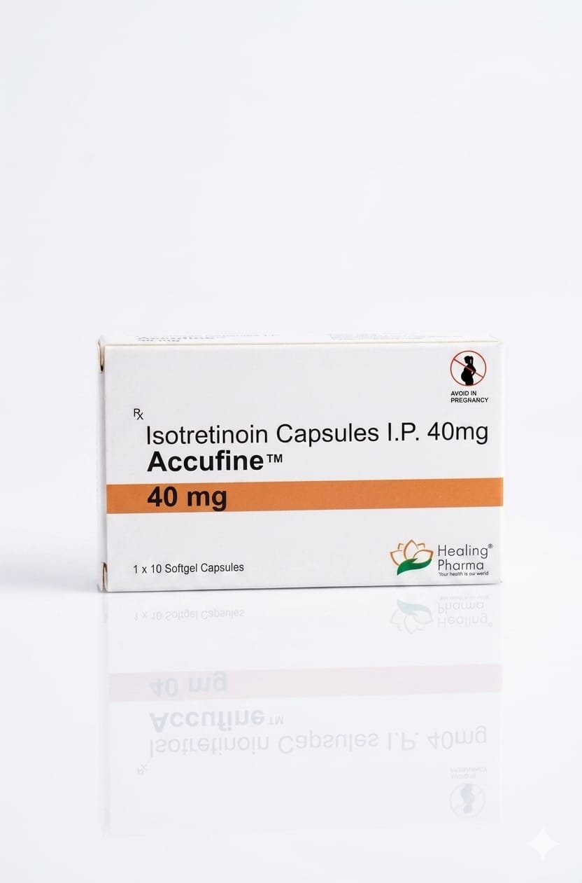 Accutane 40mg - 1 x 10cp - Healing Pharma