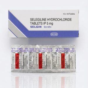 Selegeline 5mg - 1 x 10tb - Intas