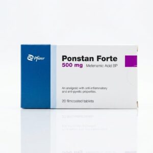 Mefenamic Acid BP 500mg - 1 x 28tb - Pfizer (Ponstan Forte)
