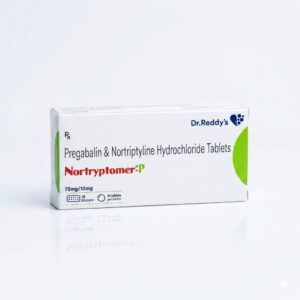 Nortryptomer-P 75mg/10mg - 1 x 10tb - Dr Reddy