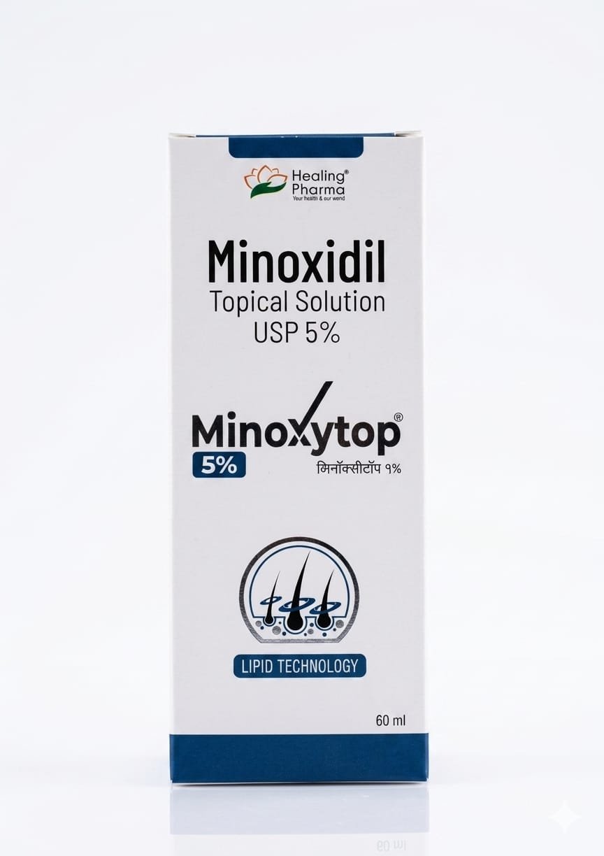 Minoxidil Topical 5% - 1 x 60ml - Healing Pharma