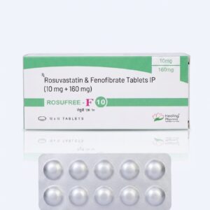 Rosuvastatin & Fenofibrate 10mg/160mg – Healing Pharma
