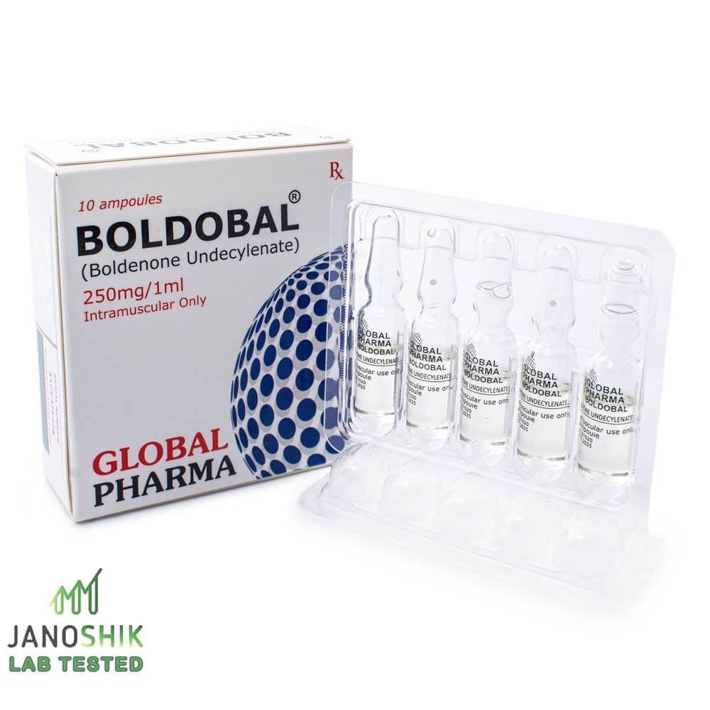 Boldenone 250mg/ml – 10 × 1ml Amps – Global Pharma