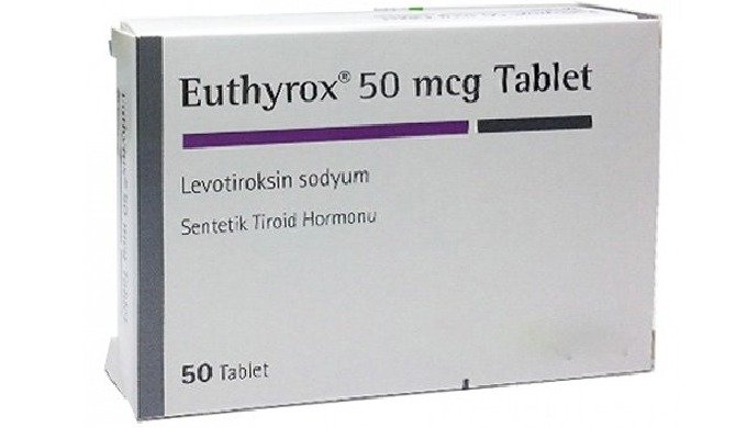 Euthyrox T4 Merck 50mcg 50 tablets