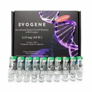 HGH 100iu 10 vials x 10iu EVOGENE
