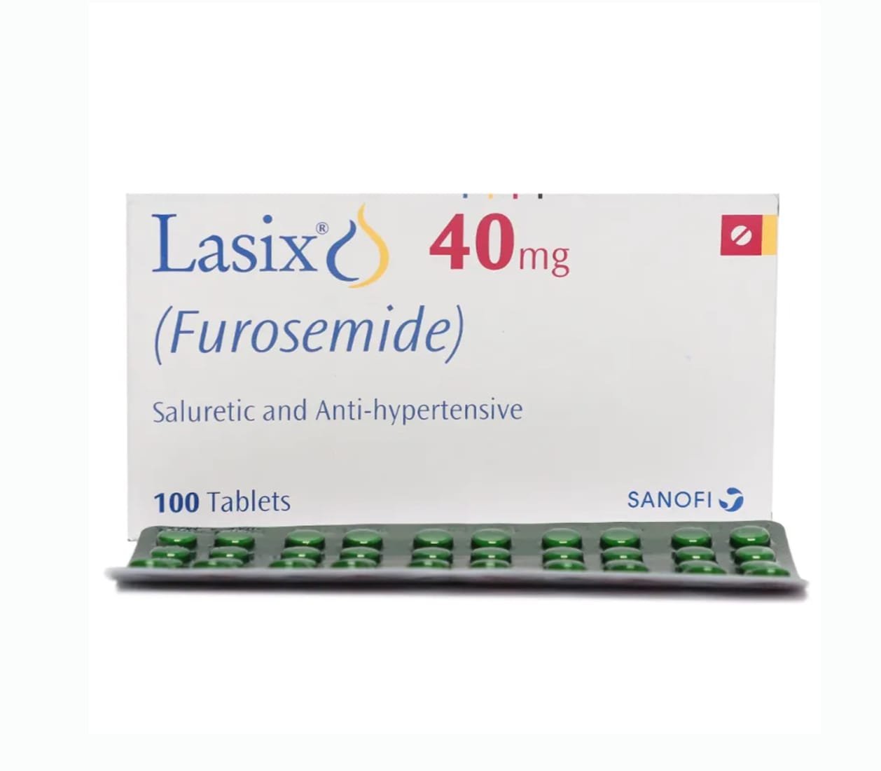 Lasix (Furosemid) 40mg x 50 tablets  Sanofi