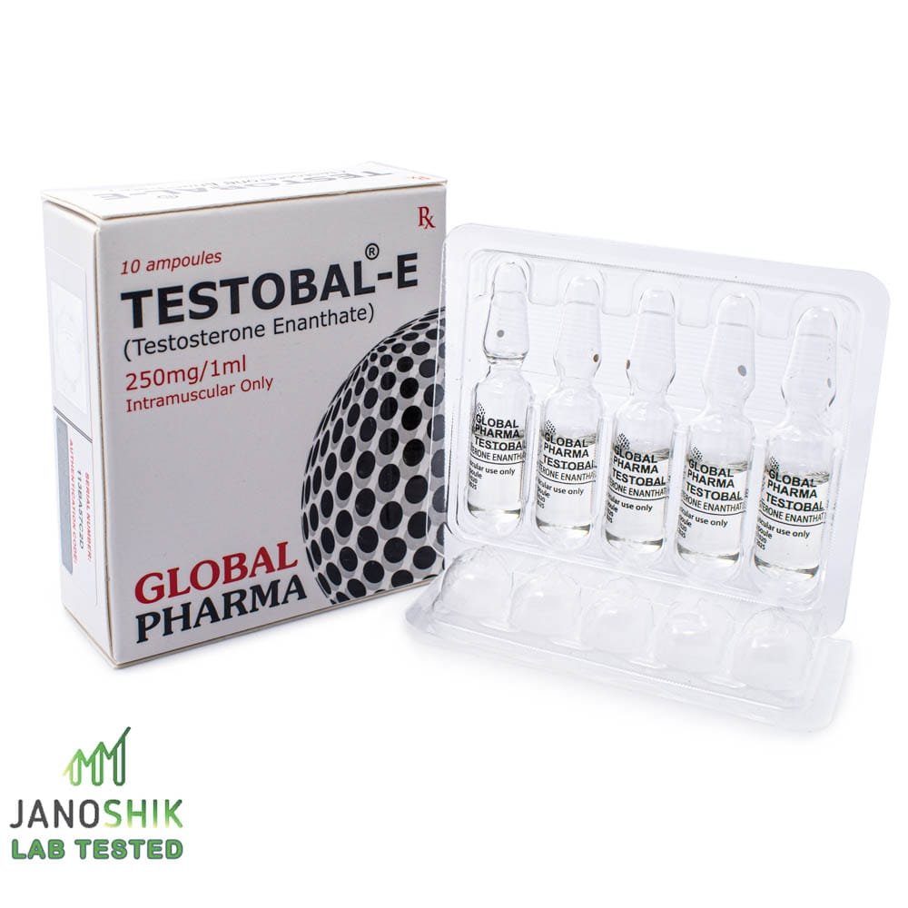 Test E 250mg/ml – 10 x 1ml amps - Global Pharma